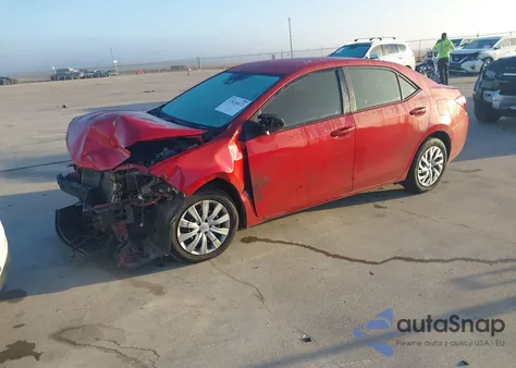2018 Toyota Corolla Le from USA, damaged, VIN 5YFBURHE1JP837459